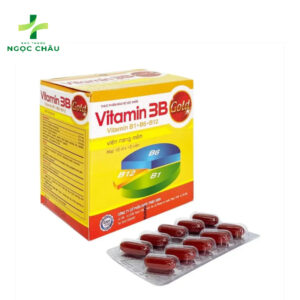 Thuốc Vitamin 3B-PV - bổ sung vitamin nhóm B (10 vỉ x 10 viên)