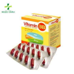 Thuốc Vitamin 3B-PV - bổ sung vitamin nhóm B (10 vỉ x 10 viên)