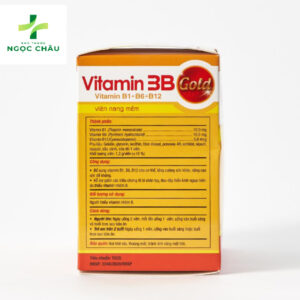 Thuốc Vitamin 3B-PV - bổ sung vitamin nhóm B (10 vỉ x 10 viên)