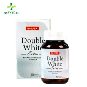 DOUBLE WHITE EXTRA (Hộp 30 viên) - Viên Uống Giúp Dưỡng Trắng Da, Xóa Tan Vết Nám