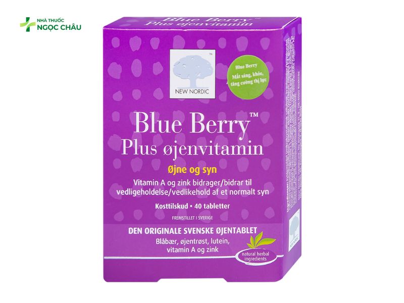Thuốc bổ mắt Blue Berry Plus Ojenvitamin