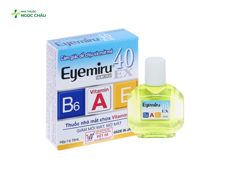 Thuốc bổ mắt Eyemiru 40 EX Vitamin Eye Drops