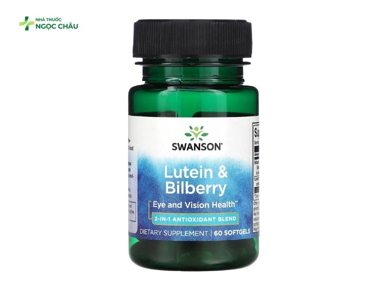 Viên Uống Bổ Mắt Swanson Lutein & Zeaxanthin