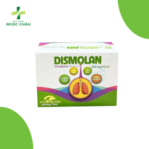 Thuốc Dismolan 200mg/10ml tiêu nhầy trong bệnh nhầy nhớt (4 vỉ x 5 ống)