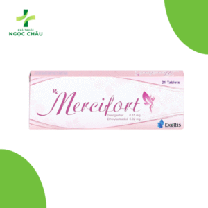 Mercifort thuốc tránh thai hằng ngày (1 vỉ x 21 viên)