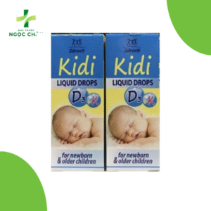 KIDI LIQUID DROPS 30ml - Hỗ trợ cho trẻ còi xương, suy dinh dưỡng